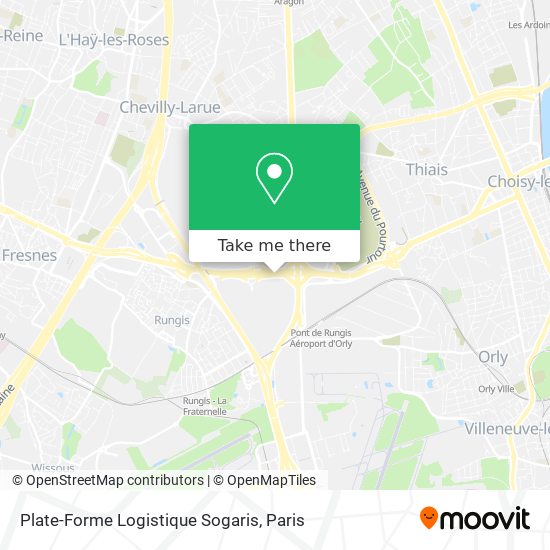 Plate-Forme Logistique Sogaris map