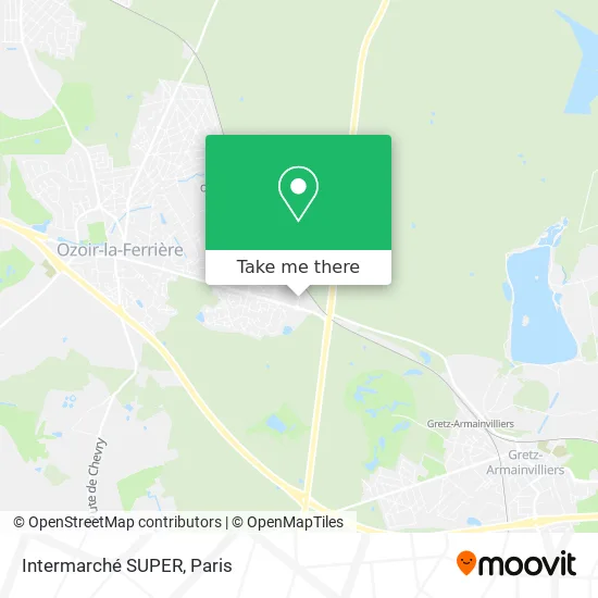 Intermarché SUPER map