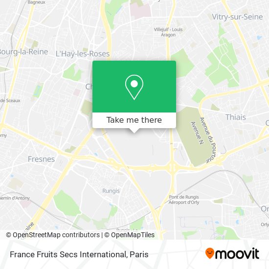 Mapa France Fruits Secs International