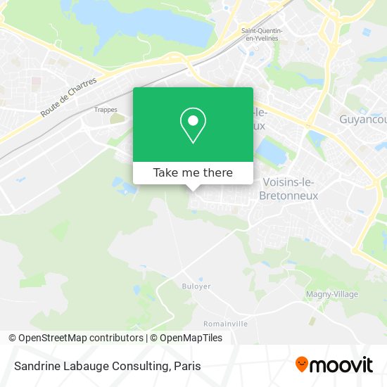 Sandrine Labauge Consulting map