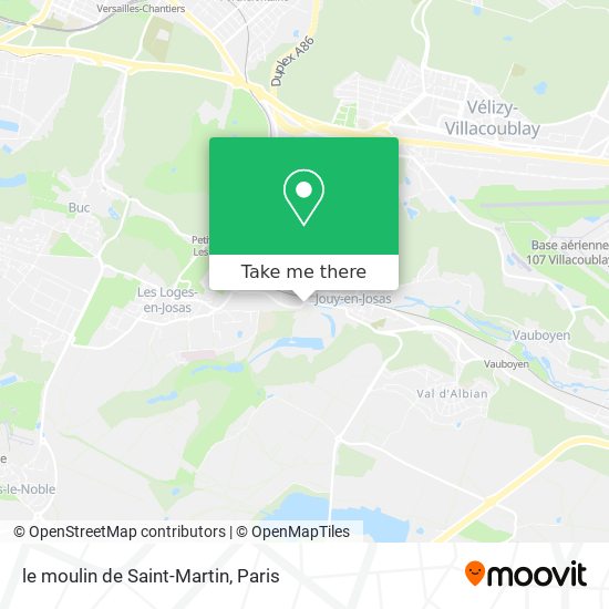 le moulin de Saint-Martin map