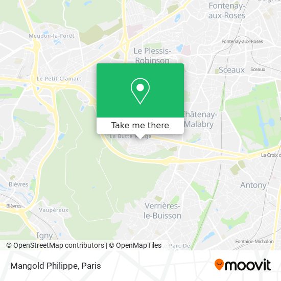 Mapa Mangold Philippe