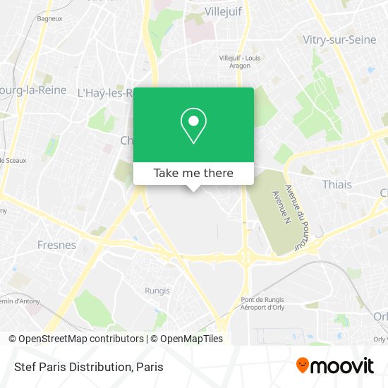 Mapa Stef Paris Distribution