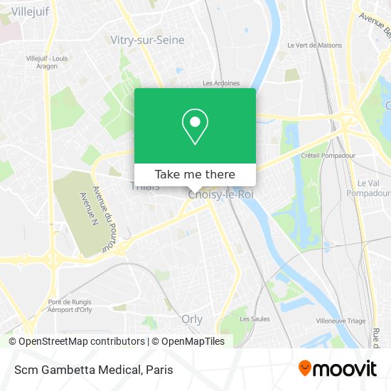 Scm Gambetta Medical map