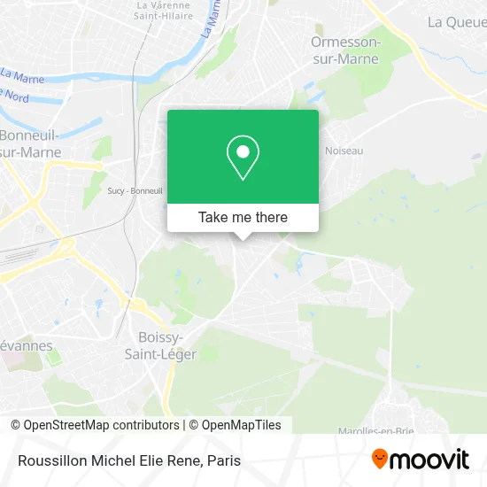Roussillon Michel Elie Rene map