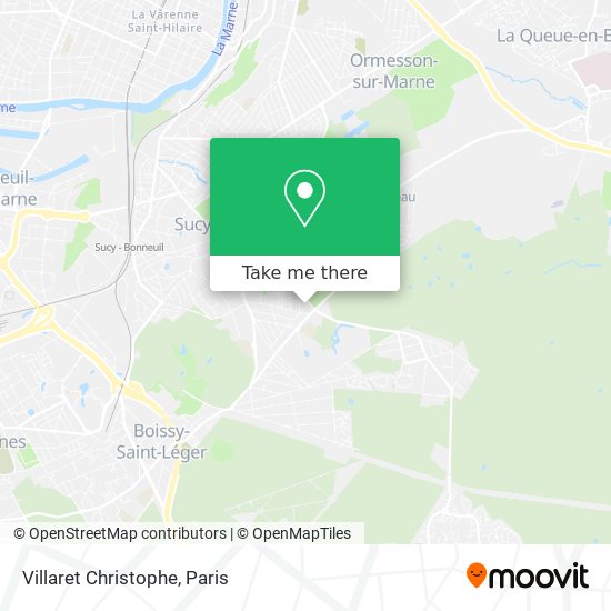 Villaret Christophe map