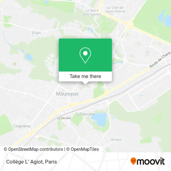 Collège L' Agiot map