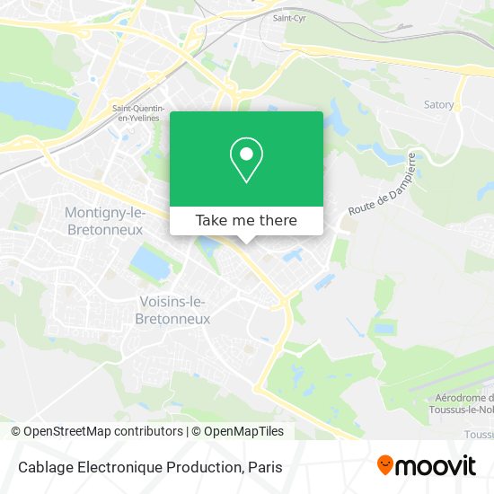 Cablage Electronique Production map