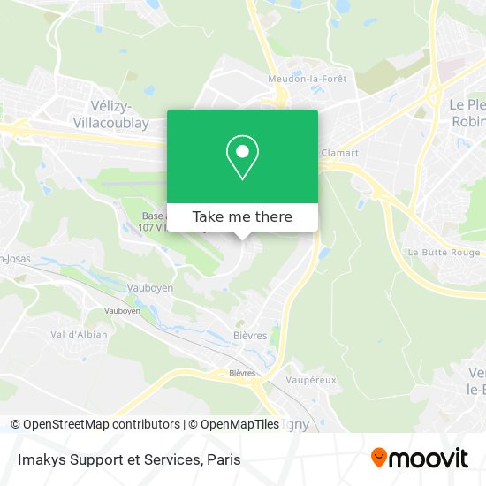 Imakys Support et Services map