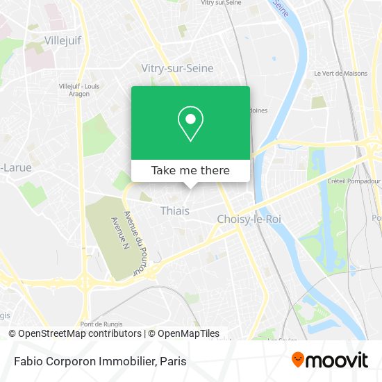 Fabio Corporon Immobilier map