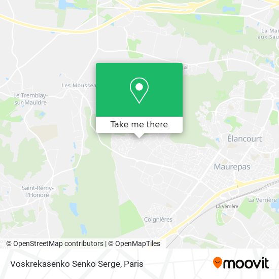 Voskrekasenko Senko Serge map
