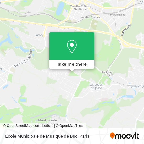 Ecole Municipale de Musique de Buc map