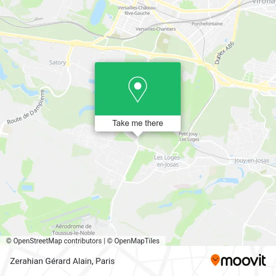 Zerahian Gérard Alain map
