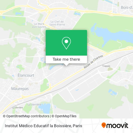 Institut Médico Educatif la Boissière map