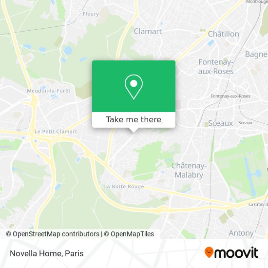 Novella Home map