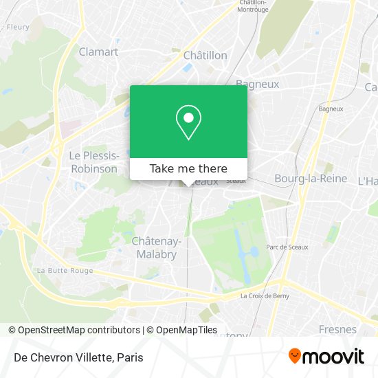 Mapa De Chevron Villette
