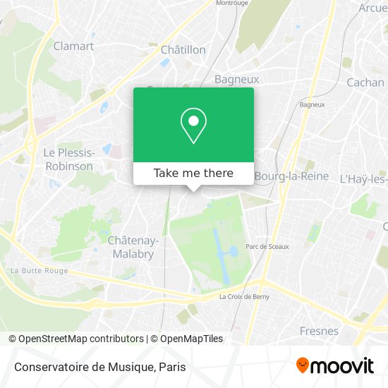 Conservatoire de Musique map