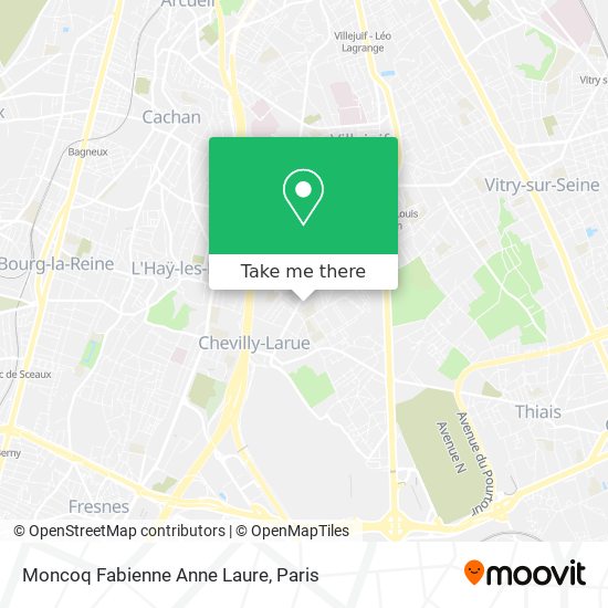 Moncoq Fabienne Anne Laure map