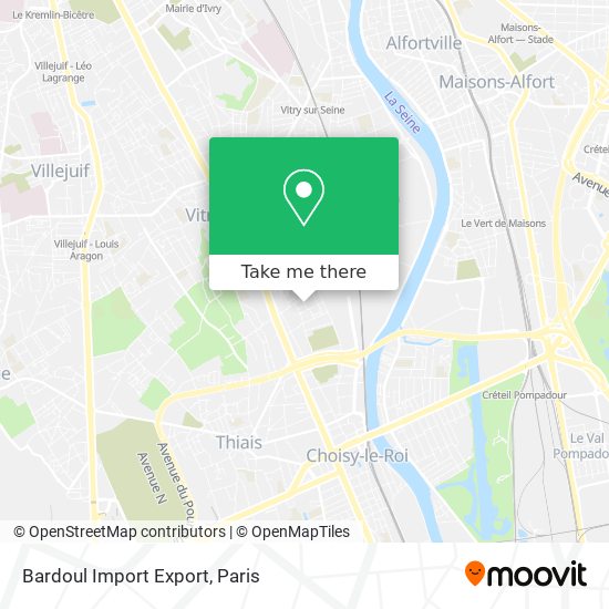 Bardoul Import Export map