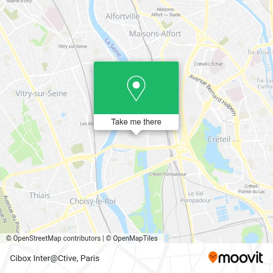 Cibox Inter@Ctive map