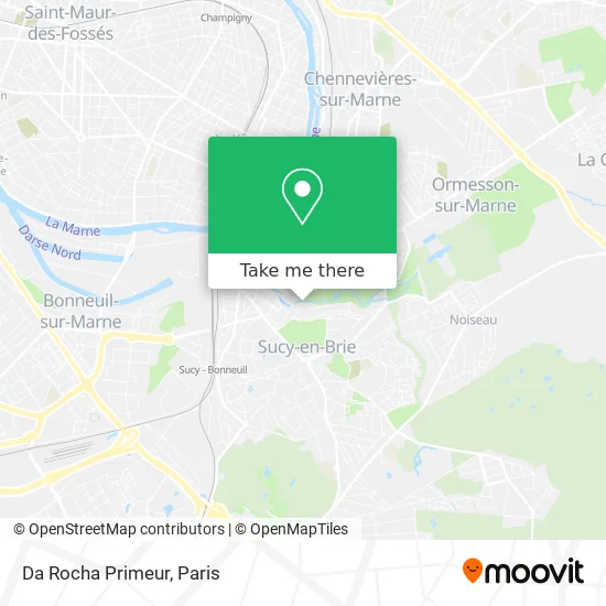 Da Rocha Primeur map