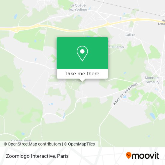 Zoomlogo Interactive map