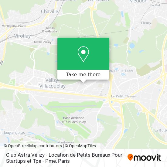 Mapa Club Astra Vélizy - Location de Petits Bureaux Pour Startups et Tpe - Pme