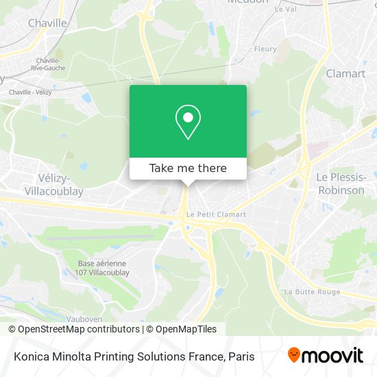 Konica Minolta Printing Solutions France map