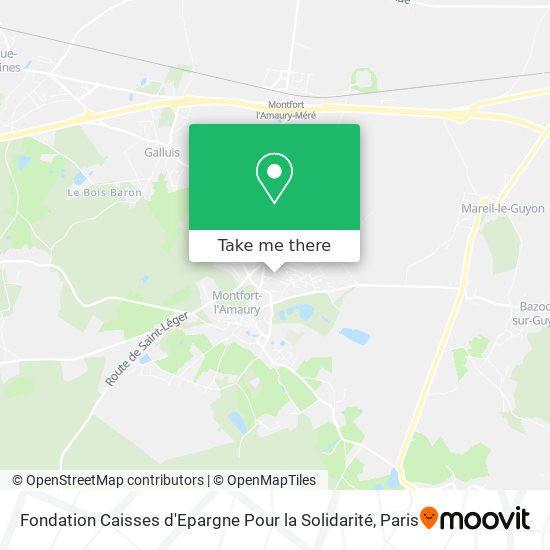 Mapa Fondation Caisses d'Epargne Pour la Solidarité