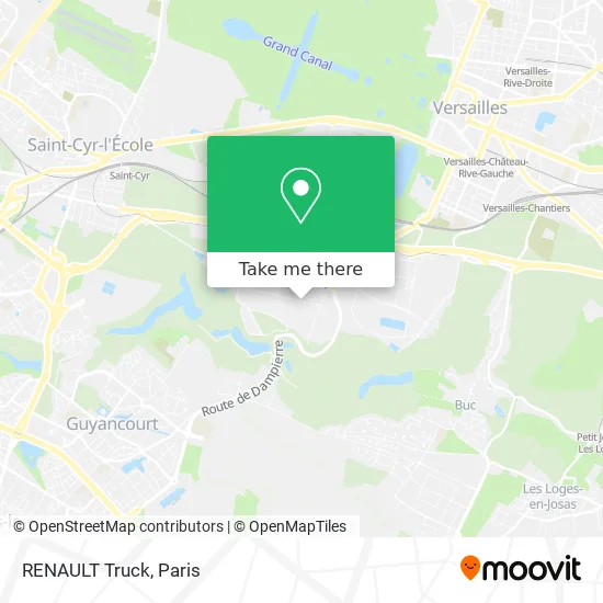 RENAULT Truck map