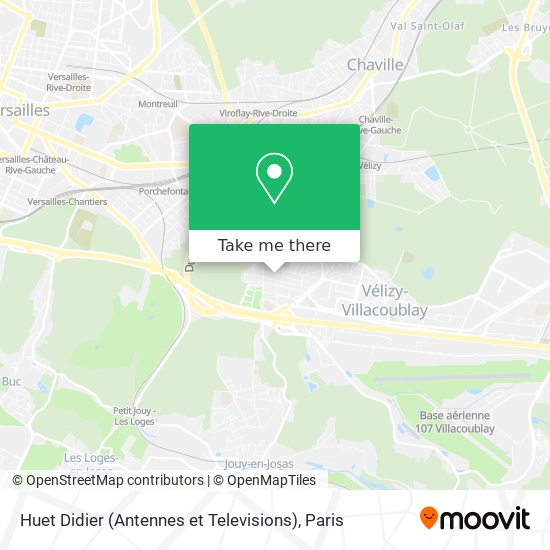 Mapa Huet Didier (Antennes et Televisions)