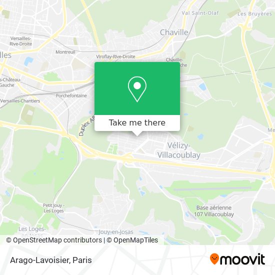 Arago-Lavoisier map