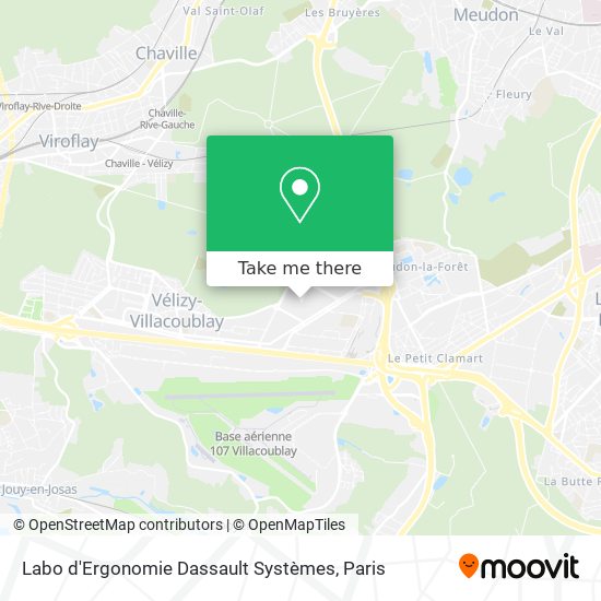 Labo d'Ergonomie Dassault Systèmes map