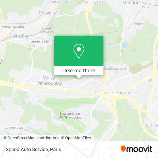 Mapa Speed Auto Service