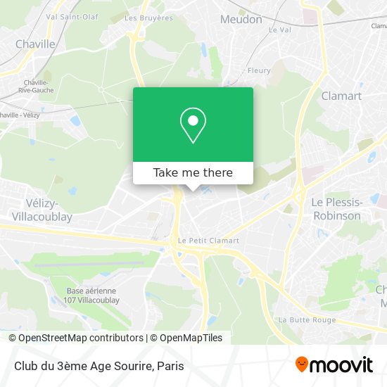 Club du 3ème Age Sourire map