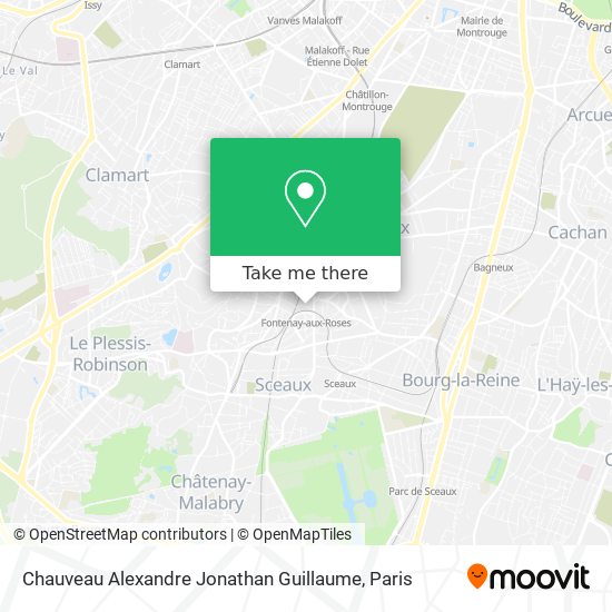 Mapa Chauveau Alexandre Jonathan Guillaume