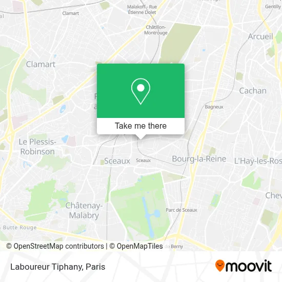 Laboureur Tiphany map