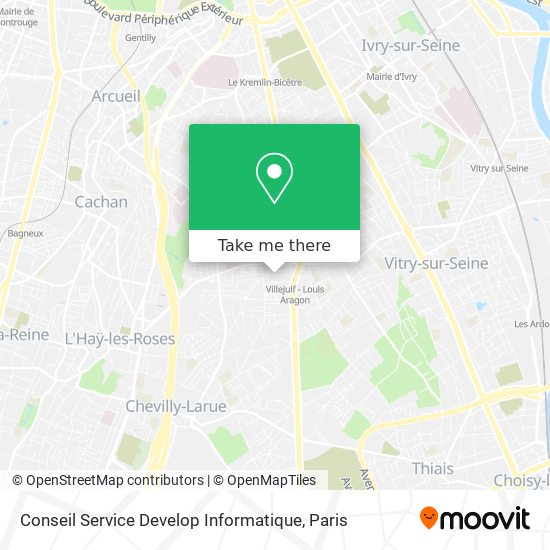 Conseil Service Develop Informatique map