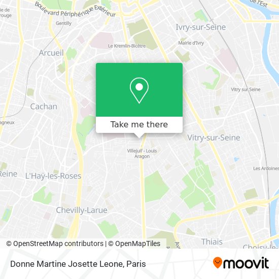 Donne Martine Josette Leone map