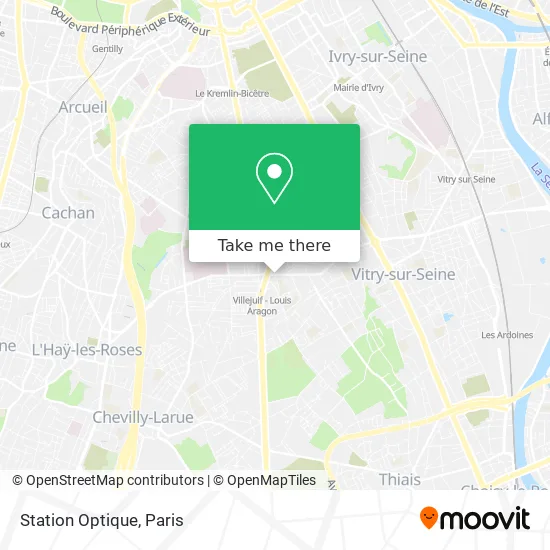 Station Optique map