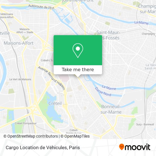 Cargo Location de Véhicules map