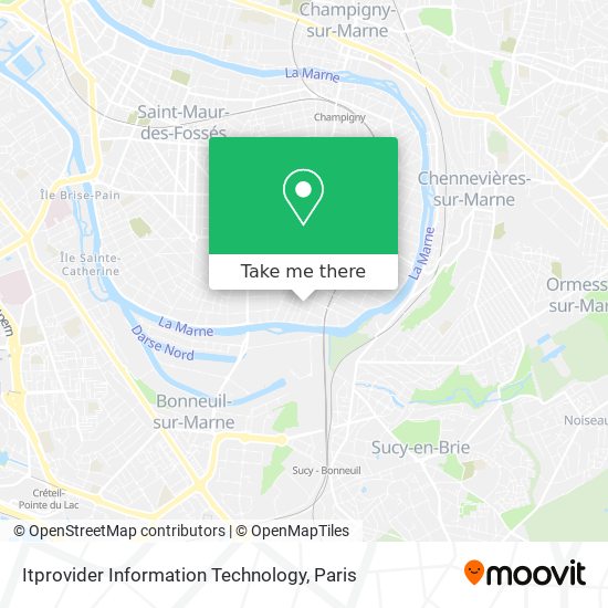 Mapa Itprovider Information Technology