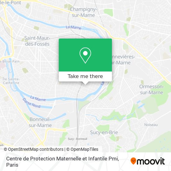 Centre de Protection Maternelle et Infantile Pmi map