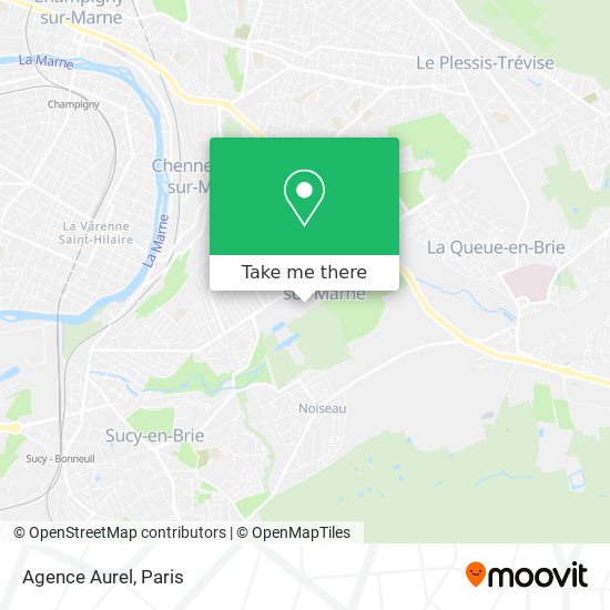 Agence Aurel map