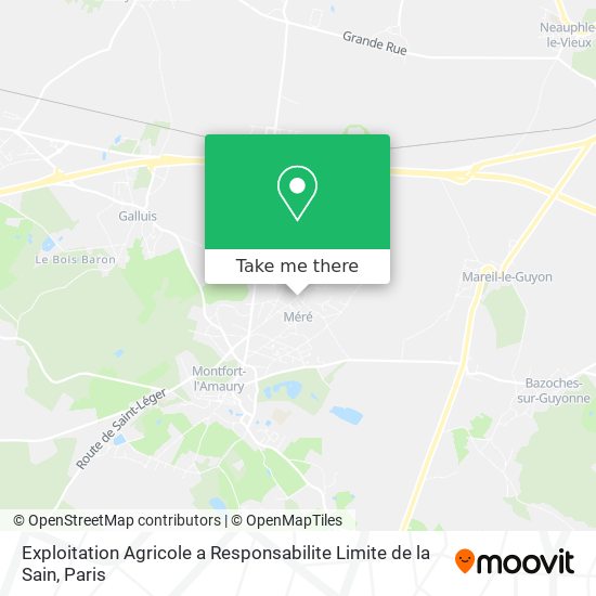 Exploitation Agricole a Responsabilite Limite de la Sain map