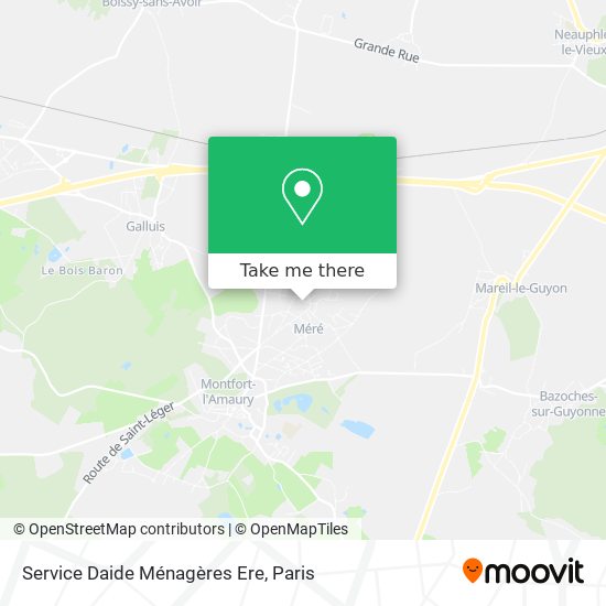 Mapa Service Daide Ménagères Ere