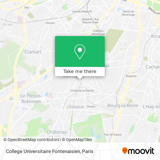 Mapa College Universitaire Fontenaisien