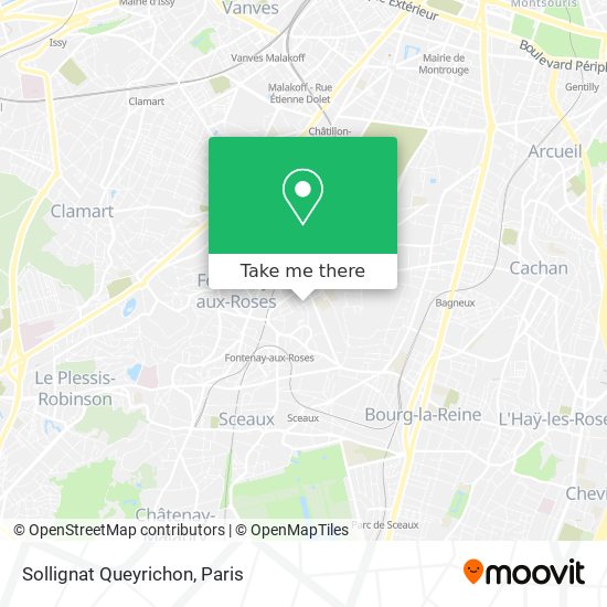 Sollignat Queyrichon map