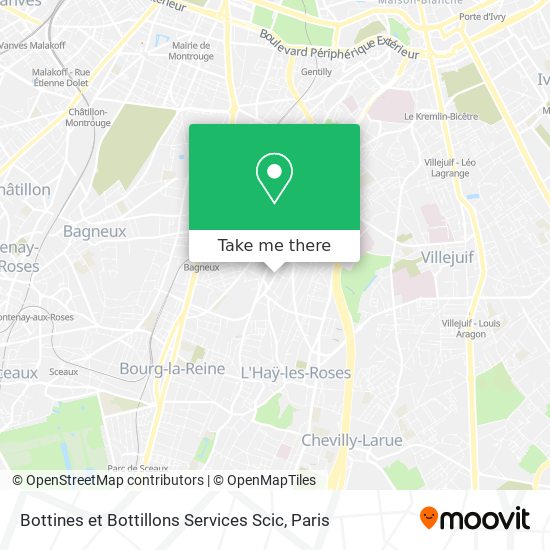 Bottines et Bottillons Services Scic map