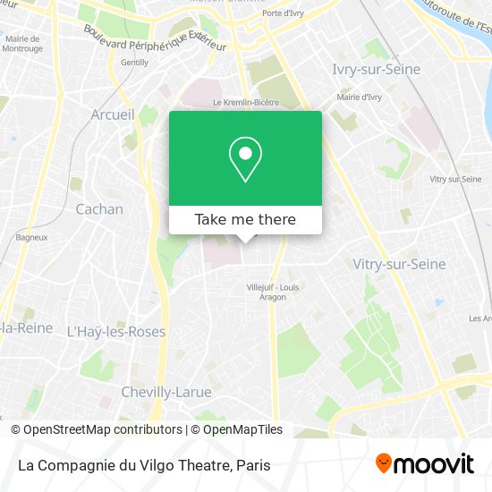 La Compagnie du Vilgo Theatre map